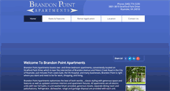 Desktop Screenshot of brandonpointapts.com